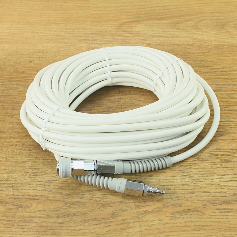 20 m 八興 NK-6 高圧エアホース φ6.0×φ10.0 白