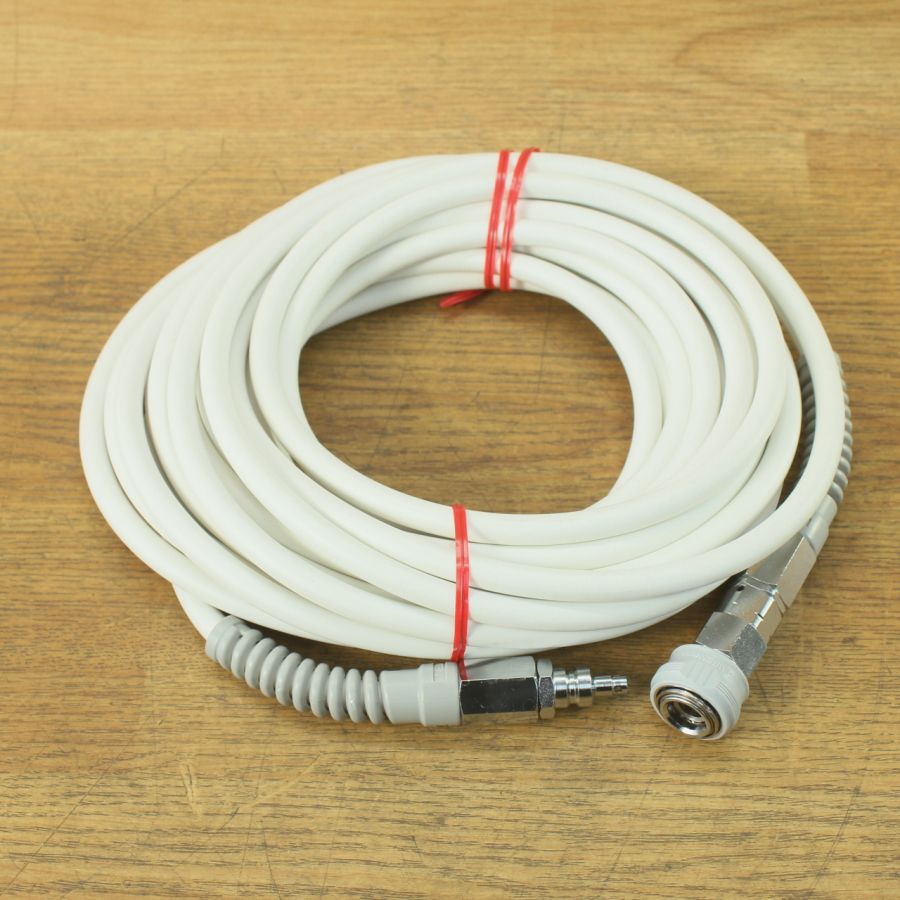 10 m 八興 NK-6 高圧エアホース φ6.0×φ10.0 白