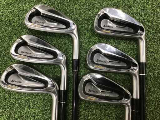 【正規品，2026】 【中古】 ダンロップ SRIXON Z585 6S アイアンセット IR Miyazaki Mahana (フレックスS) メンズ 男性用 右利き 右用 Cランク ゴルフクラブ 単体アイアン
