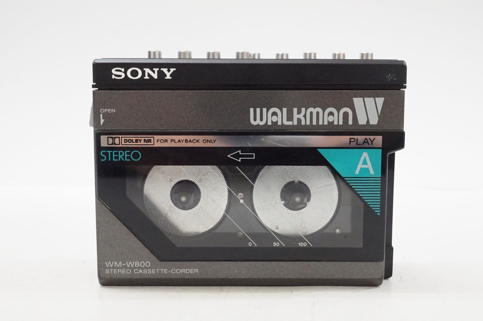 C 291327 SONY ダブルカセットウォークマン WM-W 800