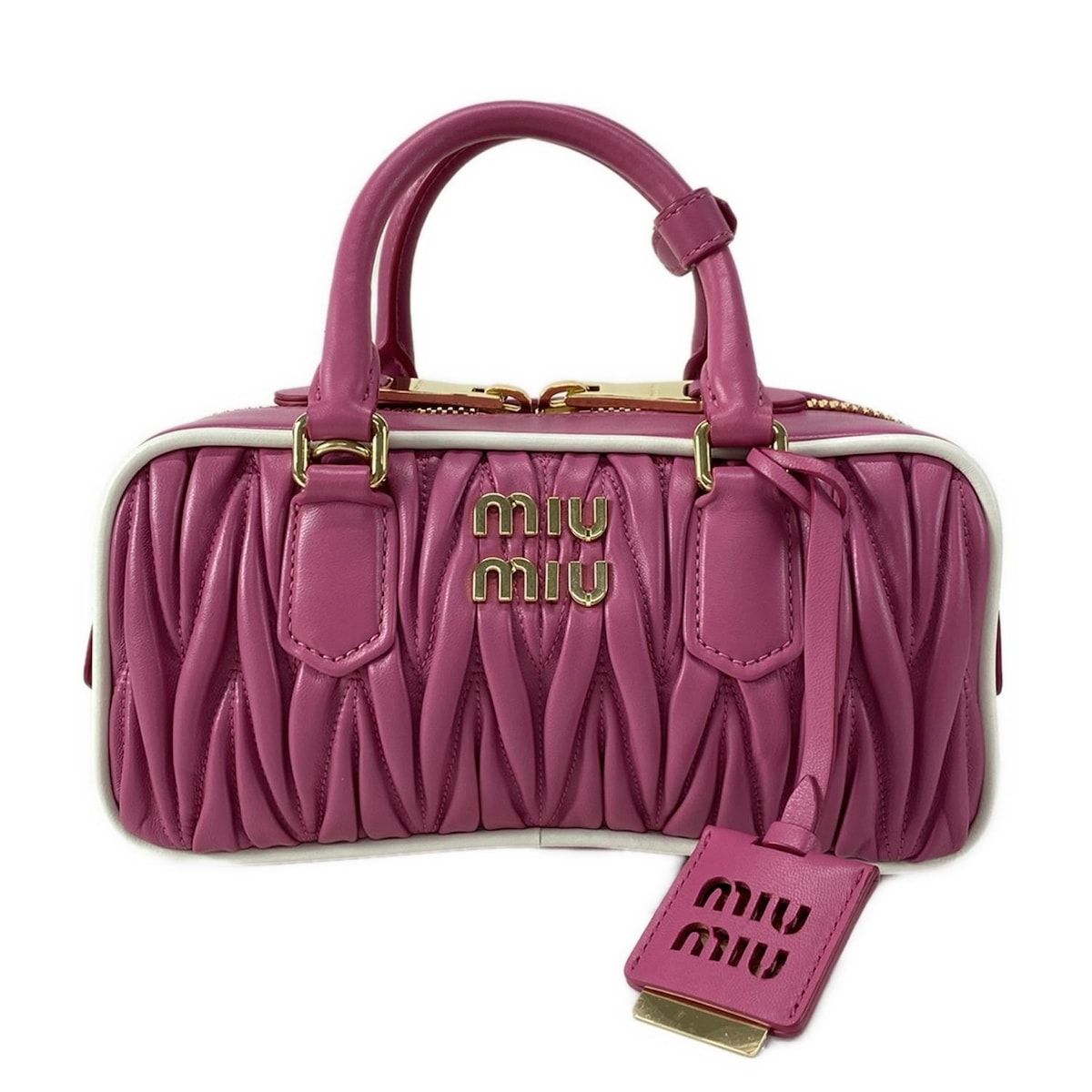 miumiu(ミュウミュウ) ハンドバッグ美品 アルカディ マテラッセ 5BB142