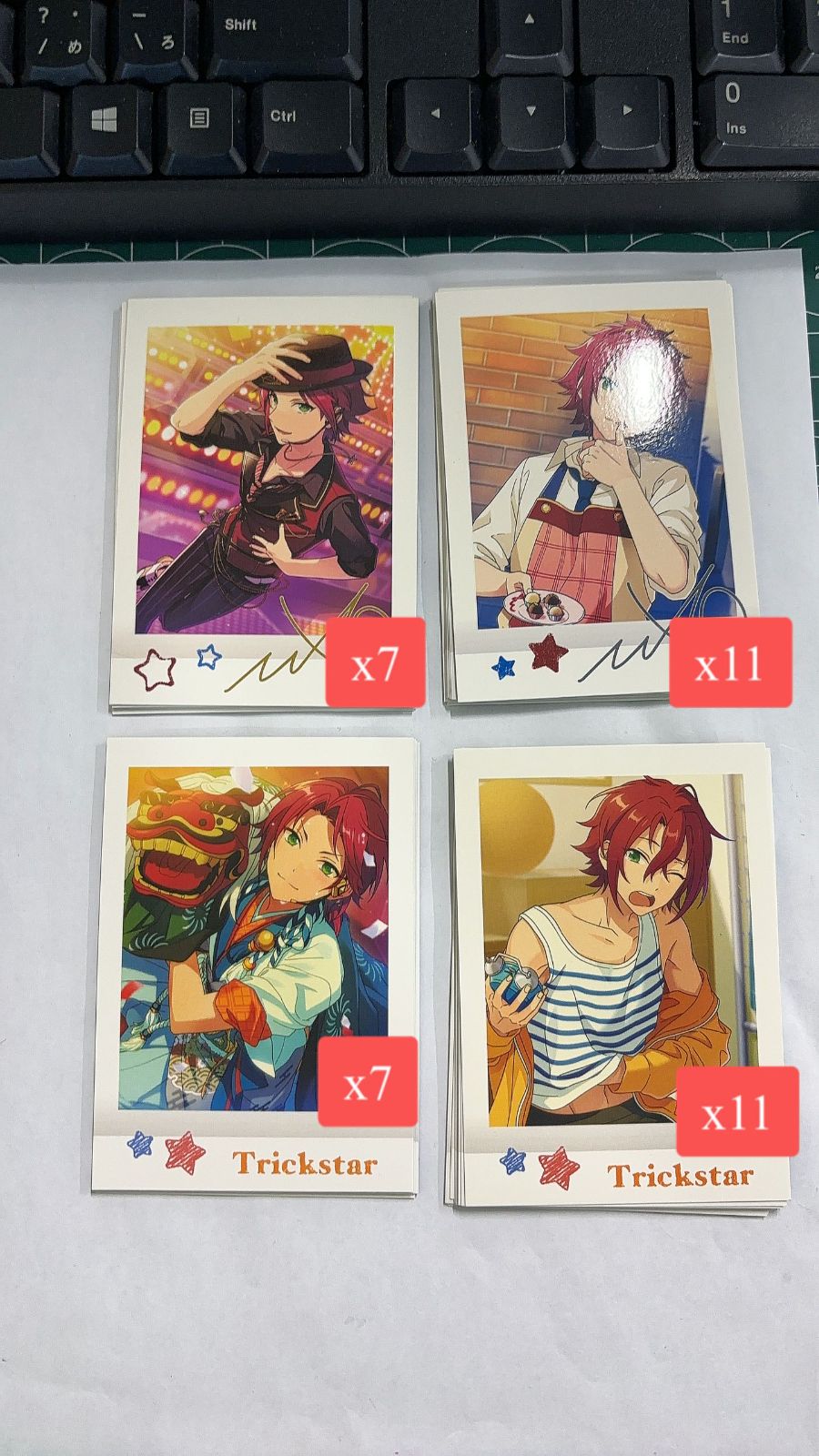 MR-01672 あんスタ カード類 真緒セット - メルカリ