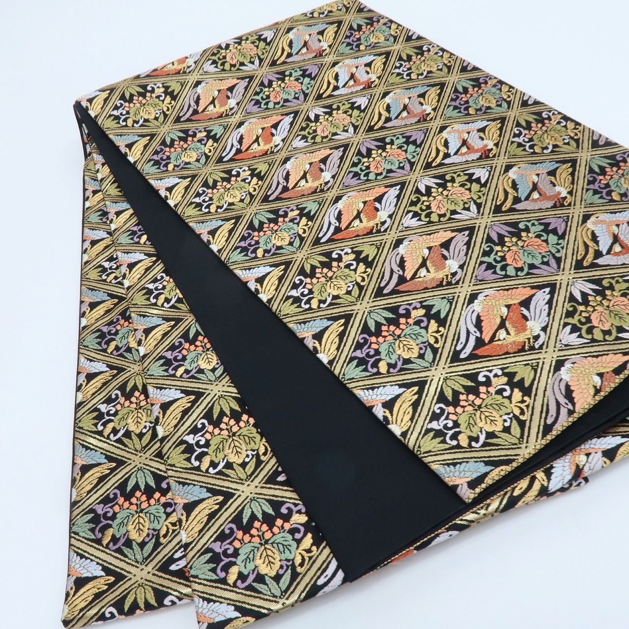 正装袋帯 鳳凰 京都西陣老舗「名門-となみ織物謹製-京の名宝」 鳳凰柄 豪華絢爛