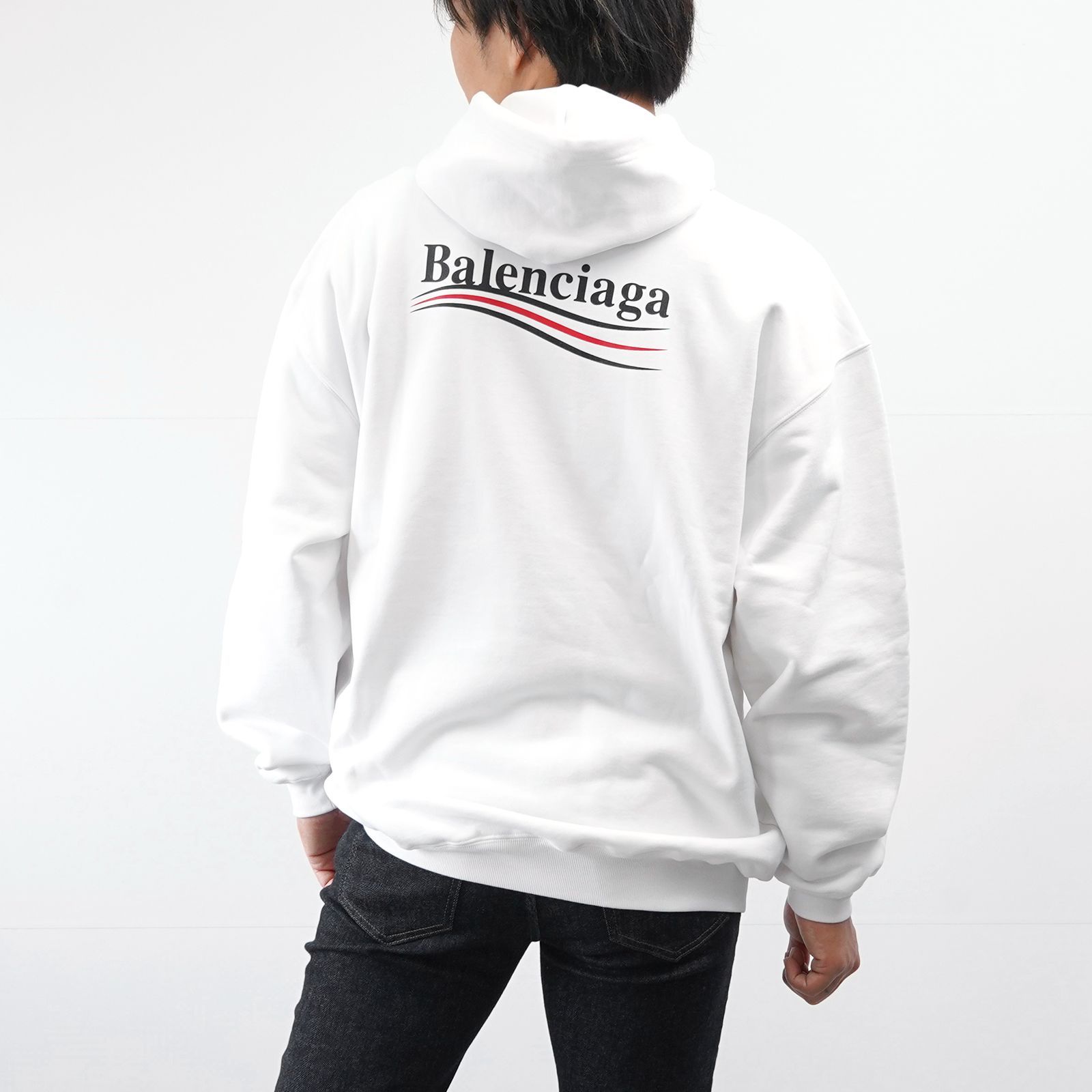 新品 未使用】BALENCIAGA Political Campaign パーカー - メルカリ