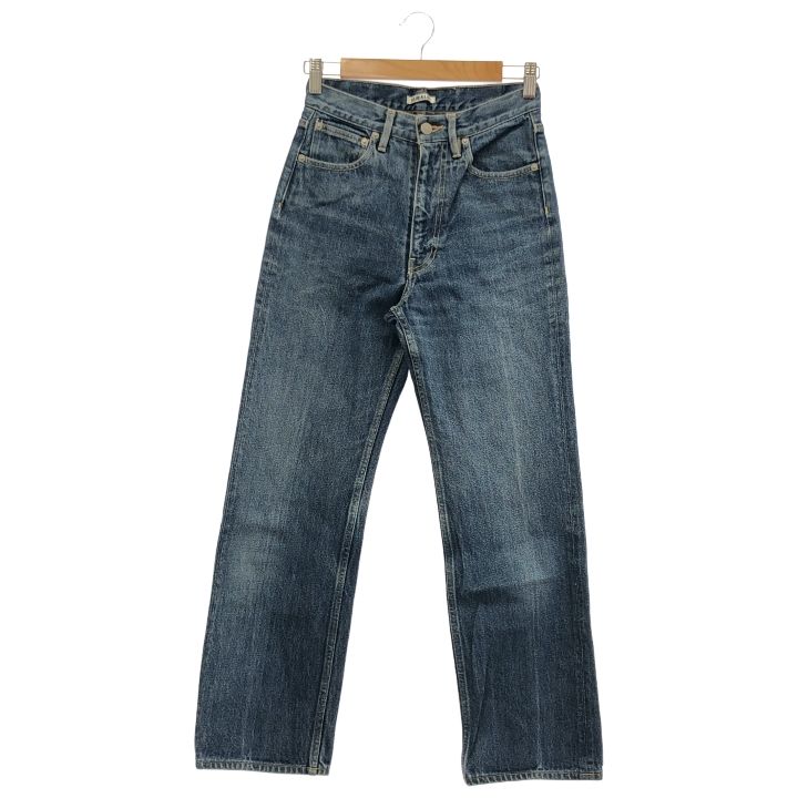 AURALEE オーラリー ⑤ A9AP03DM HARD TWIST DENIM 5P PANTS レディース インディゴ 25