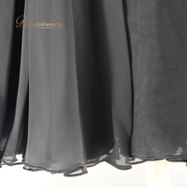 社交ダンス 衣装 白樺ドレス ドレス ワンピース 黒 フロート デモ 競技 ダンス パーティ 発表会 上品 感 ブラック系 おしゃれ エレガント 美しい ダンス衣装 競技用ドレス 発表会用ドレス ダンスパフォーマンス