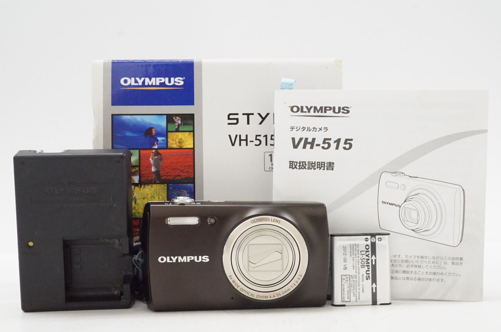 OLYMPUS STYLUS コンパクトデジタルカメラ VH-515 美品 OLYMPUS STYLUS