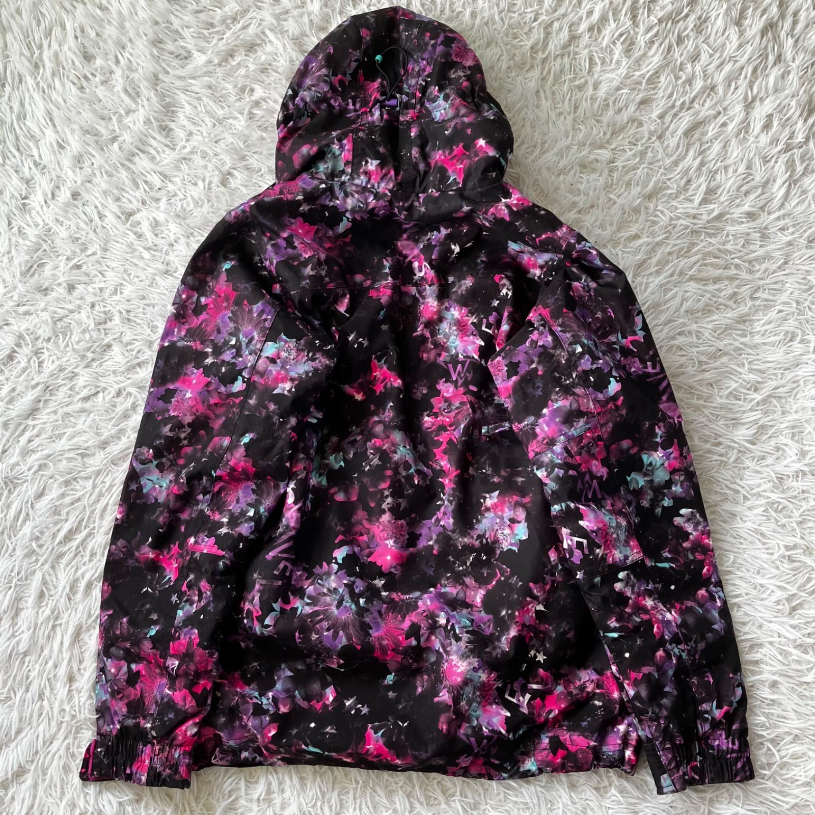 状態良 SWIVEL スウィベル   スキーウェア スノーボードジャケットウェア  総柄 M 4497