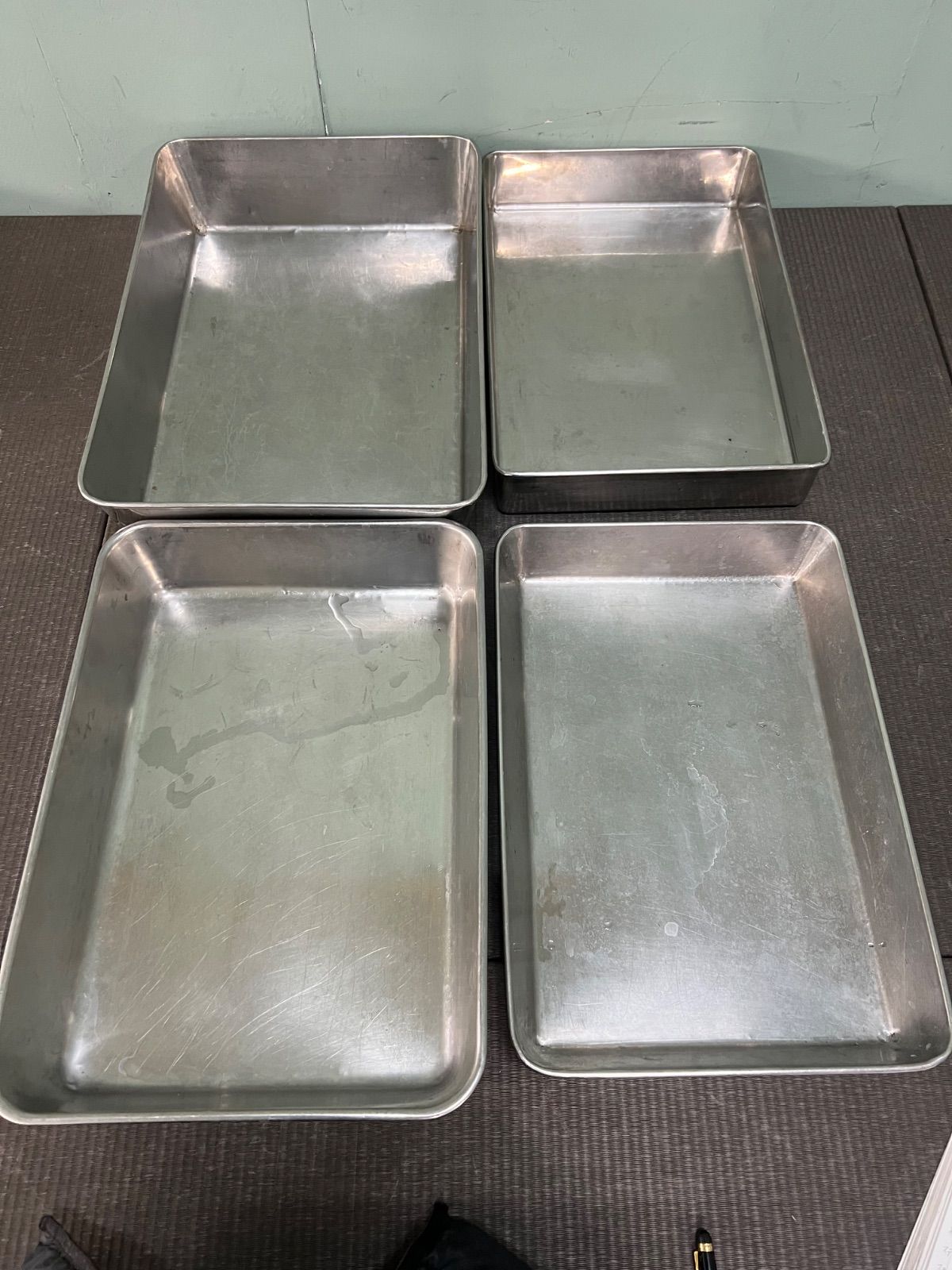 ︎ 調理器具 業務用 ステンレス 深型 バット 大サイズ まとめ 清掃済み