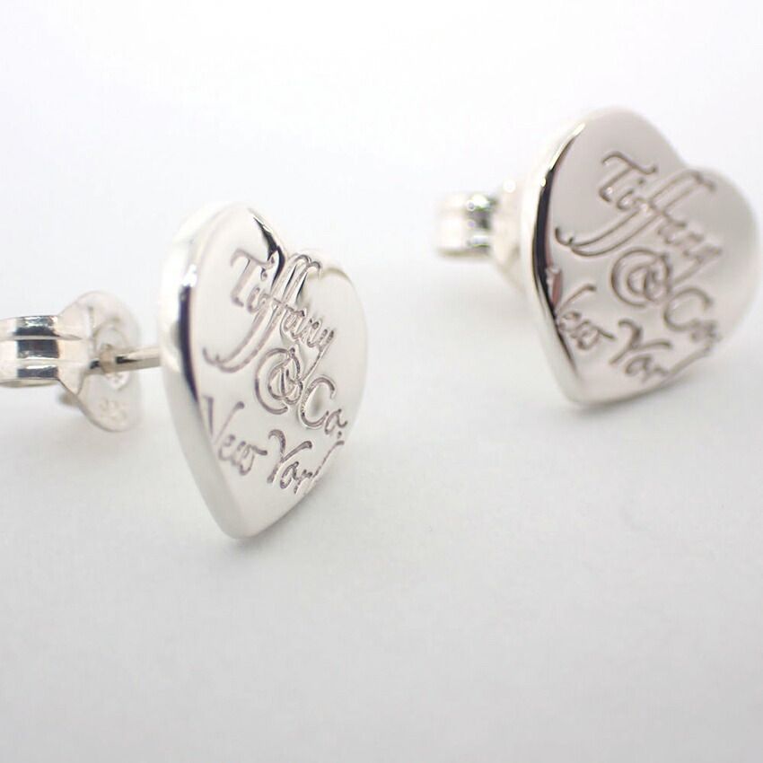 ティファニー 925 ノーツ ハート ピアス//j113-10 - メルカリ