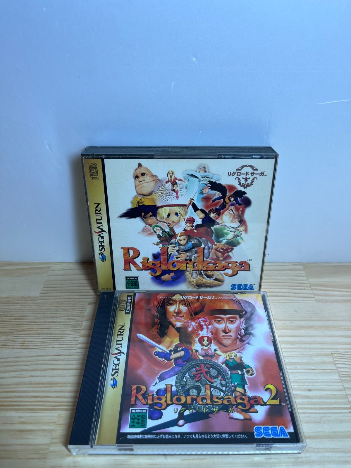 セガサターン リグロードサーガ 1＆2 セット - メルカリ