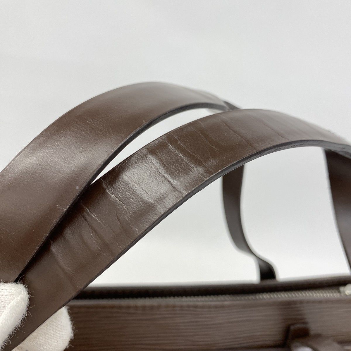 5pb1663】ルイヴィトン ハンドバッグ エピ クロワゼットPM M5249D モカ