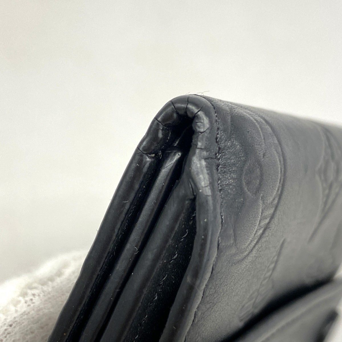 【5pb1667】ルイヴィトン 三つ折り財布 モノグラム・シャドウ ディスカバリー コンパクトウォレット M67631 ノワール【中古】メンズ 5pb1667】ルイヴィトン 三つ折り財布 モノグラム・シャドウ