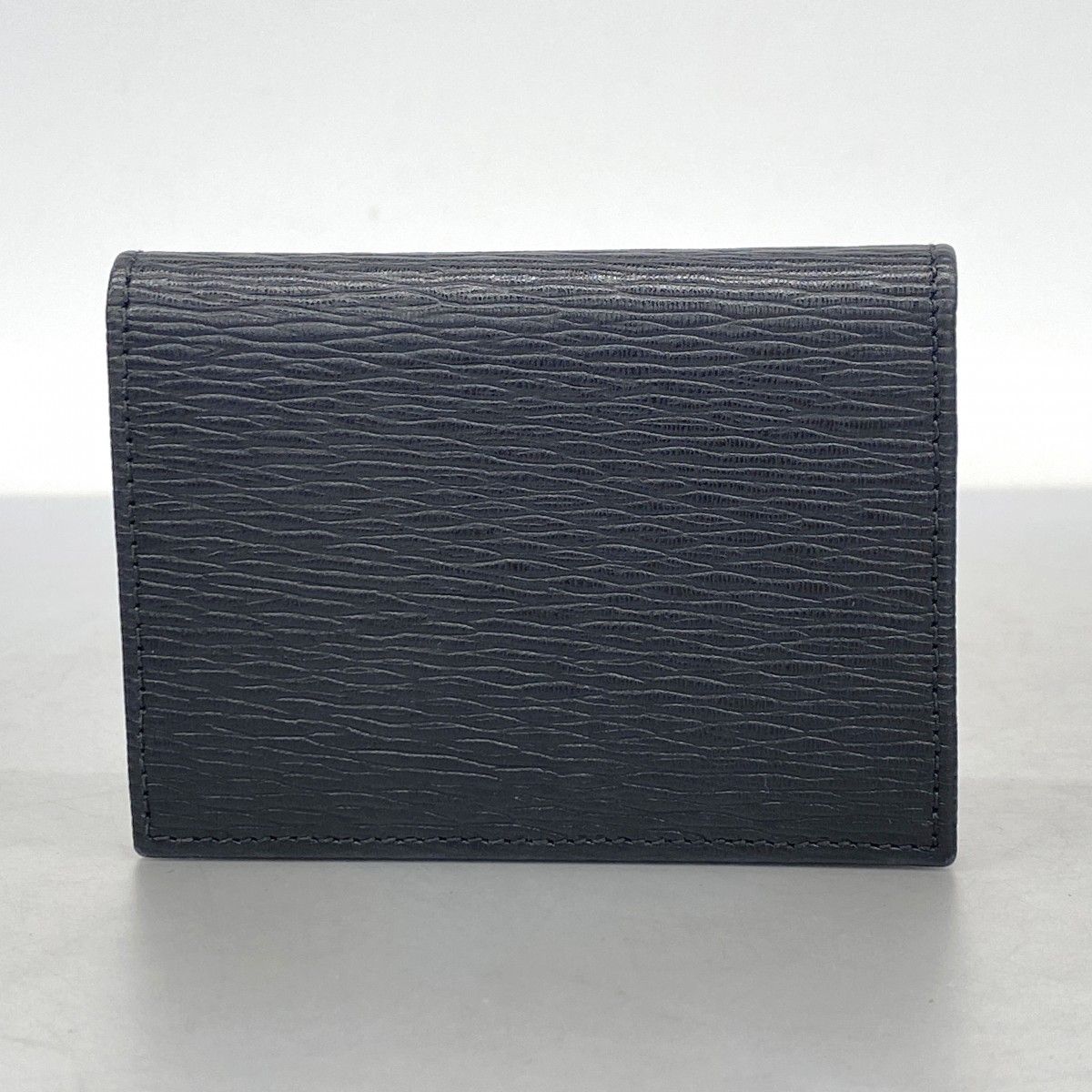 5pb1776】サルヴァトーレフェラガモ 名刺入れ ガンチーニ レザー