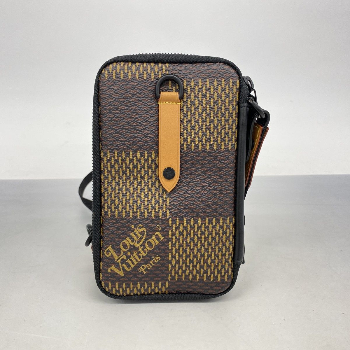 5pb1803】ルイヴィトン ショルダーバッグ ダミエジャイアント ダブル