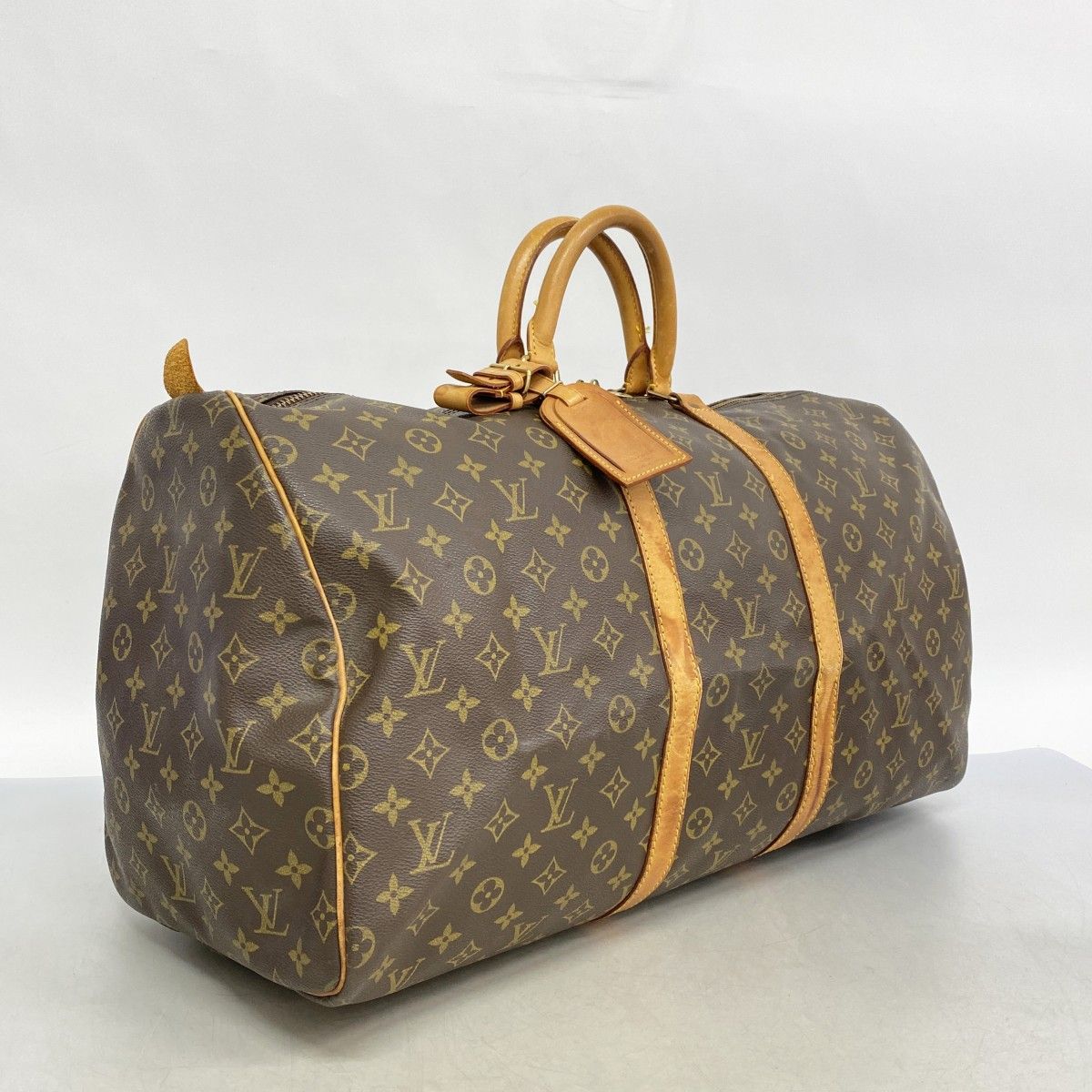 5pb1816】ルイヴィトン ボストンバッグ モノグラム キーポル55 M41424