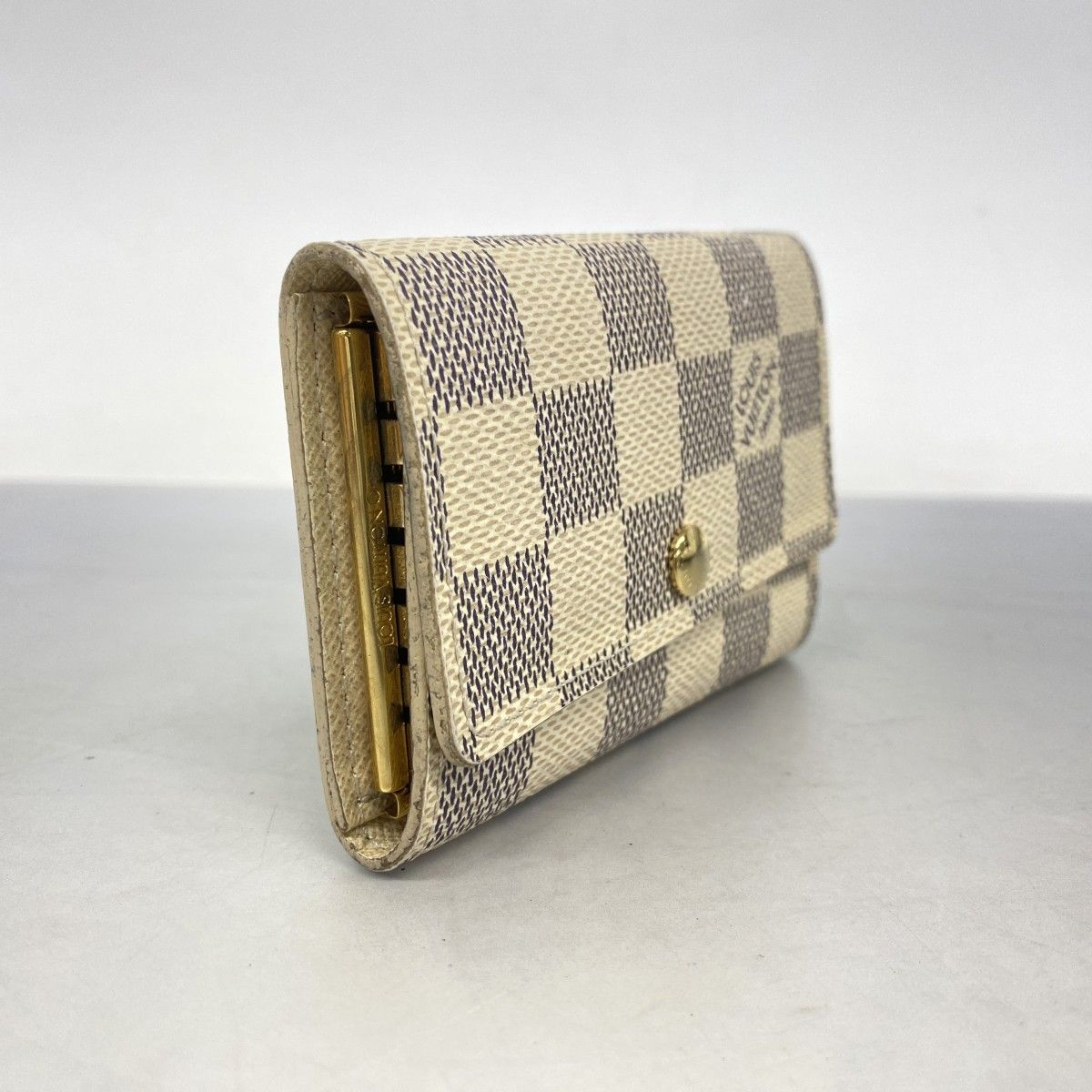 【極美品】 ルイヴィトン ダミエ アズール ミュルティクレ 6連 キーケース ルイ・ヴィトン(Louis Vuitton) ルイ・ヴィトン キーケース ダミエ