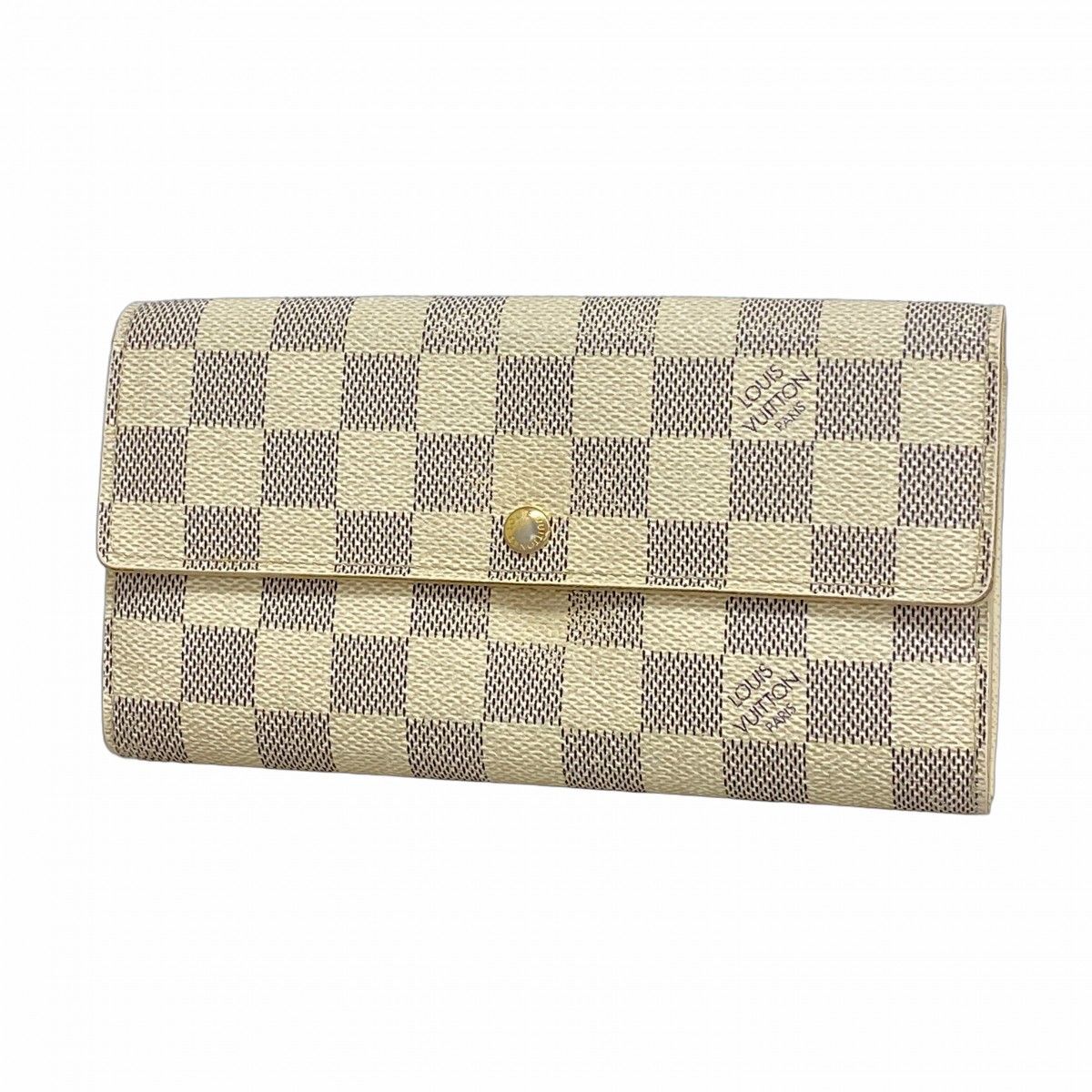 ルイヴィトン ダミエ ポルトフォイユ サラ 長財布 ホワイト N61735 5pb1867】ルイヴィトン 長財布 ダミエ・アズール ポルトフォイユサラ