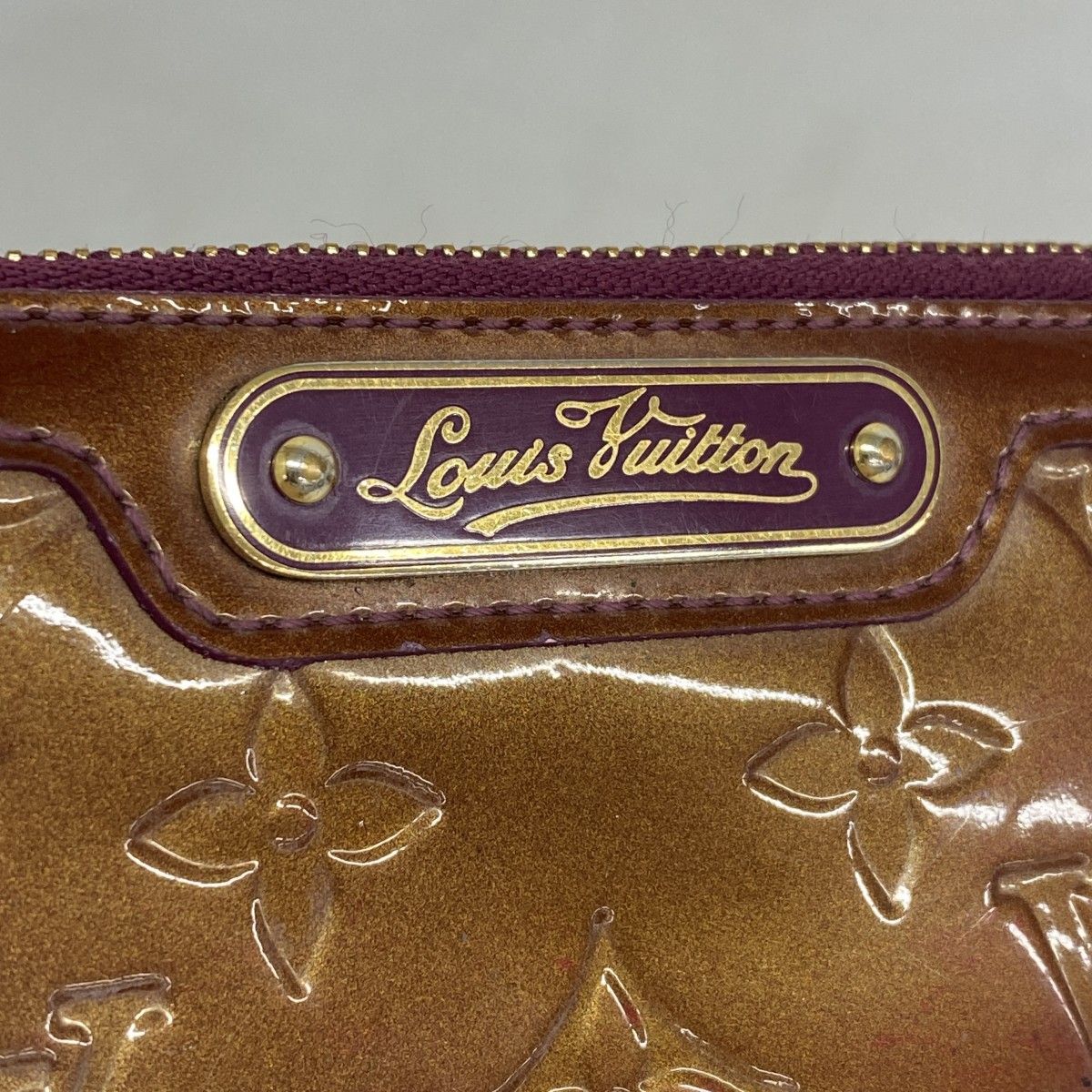 【5pb1874】ルイヴィトン ケース ヴェルニ ポシェットクレNM M93560 ヴィオレット【中古】レディース 5pb1874】ルイヴィトン コインケース ヴェルニ ポシェットクレNM
