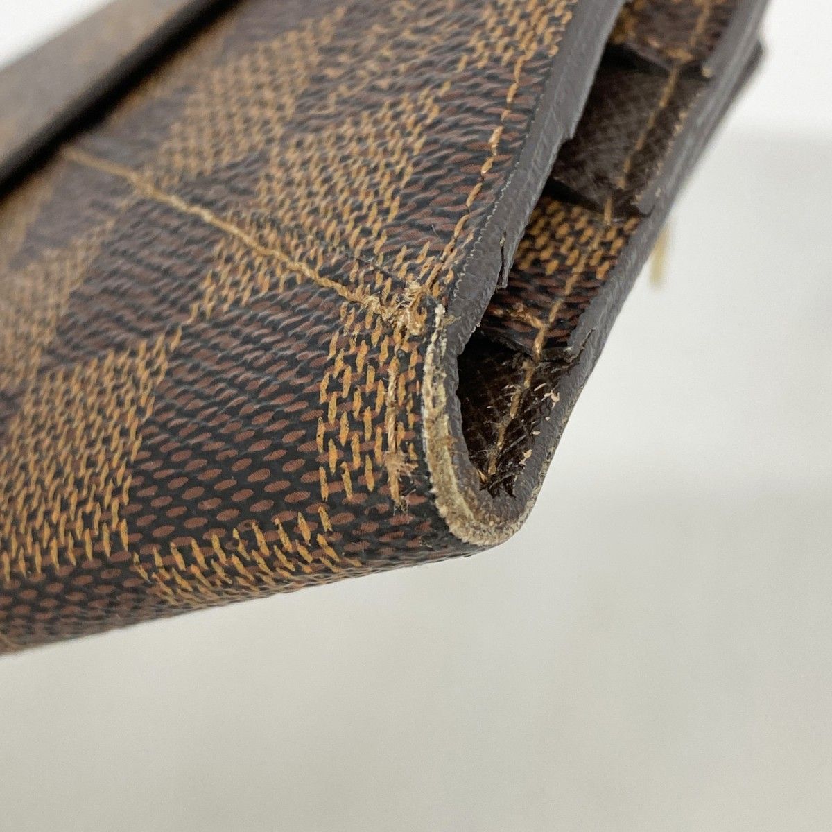 5pb1876】ルイヴィトン 長財布 ダミエ ポルトフォイユオリガミロン