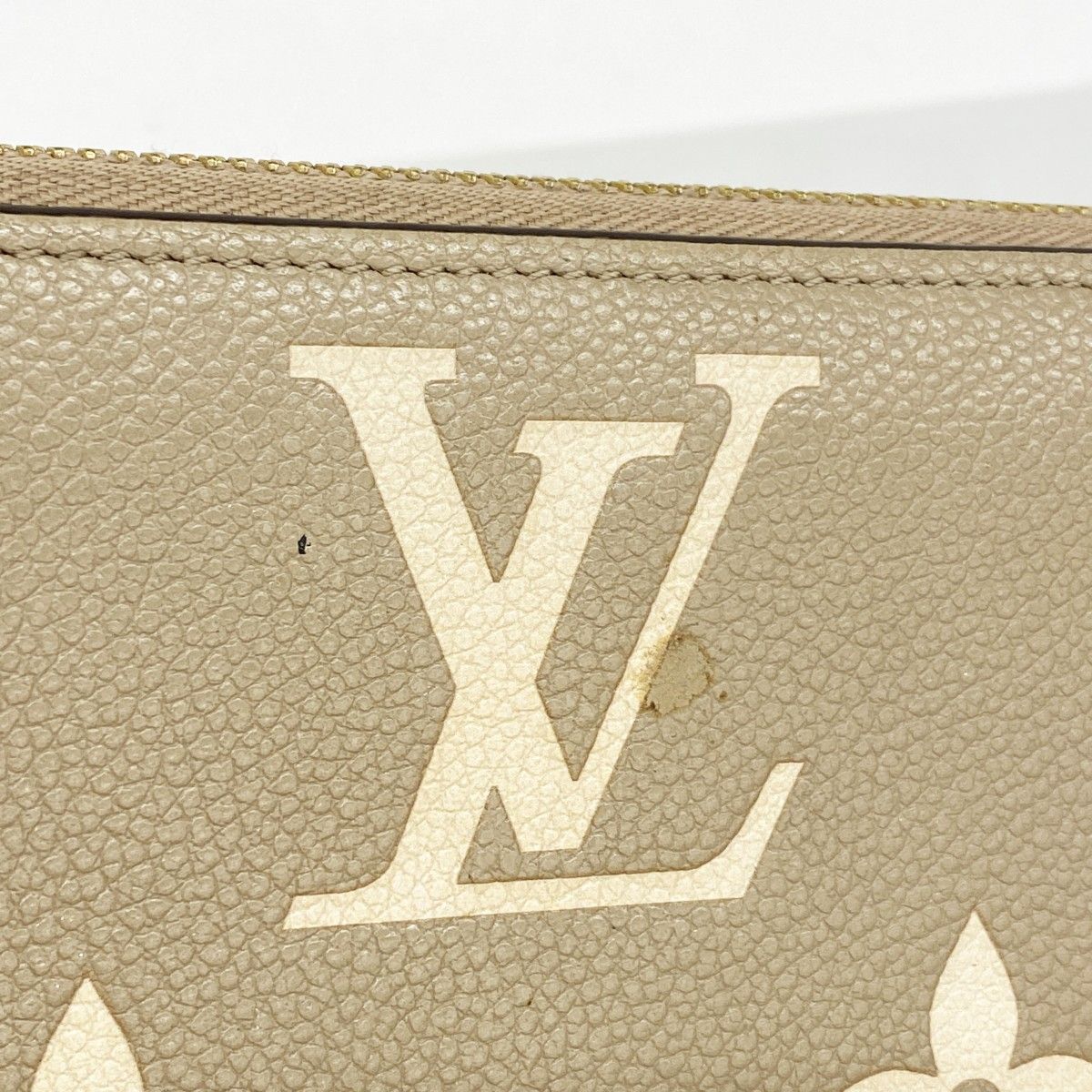  5 pb 1888 ルイヴィトン 長財布 モノグラム アンプラント バイ ジッピーウォレット M 69794 トゥルトレール クレーム レディース 長財布 小物