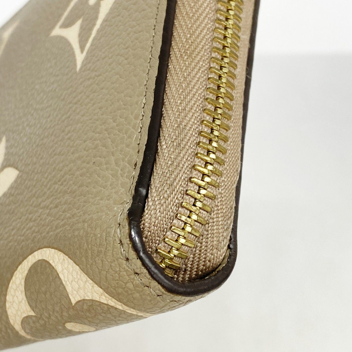 5pb1888】ルイヴィトン 長財布 モノグラム・アンプラント バイカラー