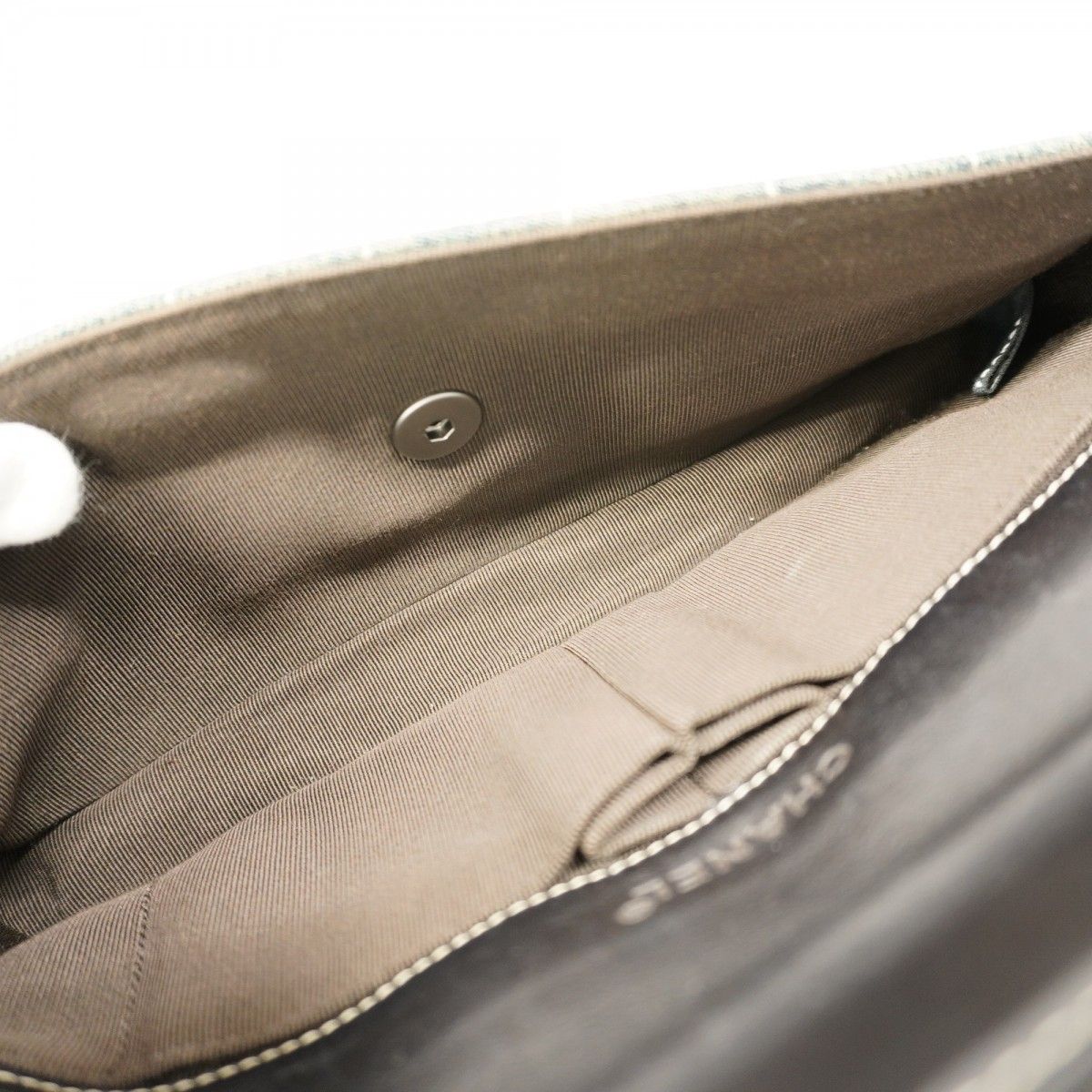 5pb1954】シャネル ショルダーバッグ チョコバー デニム ブルー