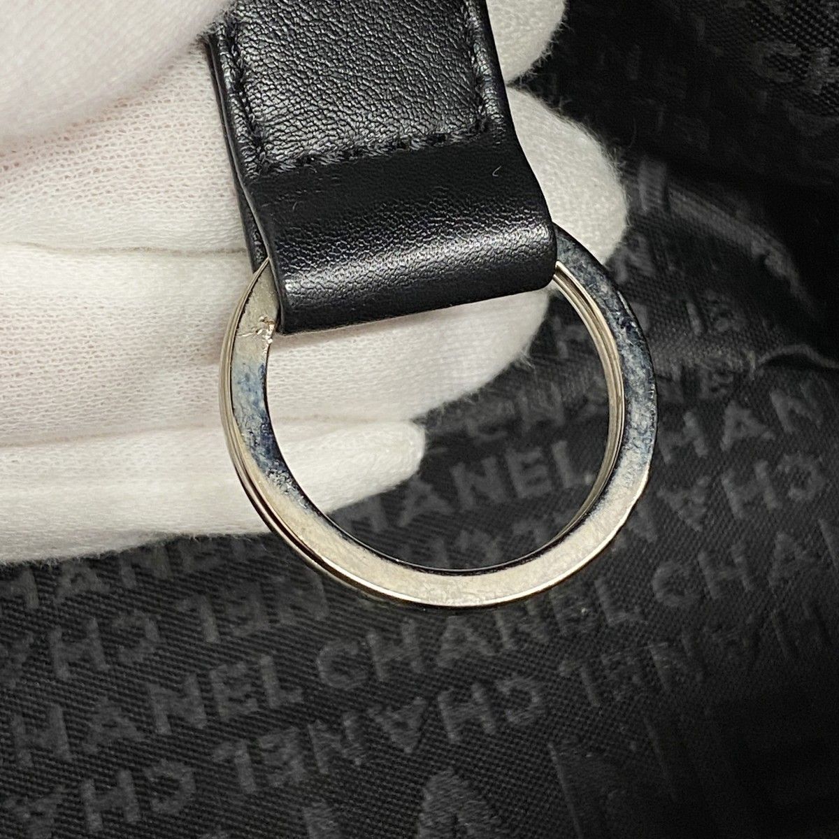 5pb1976】シャネル ショルダーバッグ チョコバー キャビアスキン