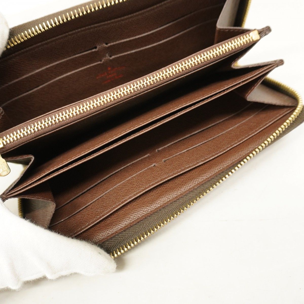 5pb1990】ルイヴィトン 長財布 ダミエ ジッピーウォレット N60015