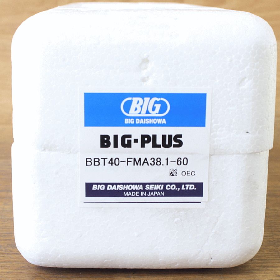  BIG 大昭和精機 BBT 40 FMA 38 1 60 フェイスミルアーバー 正面フライス A型 丸のこ ホールソー ホルダ 切削 切断 穴あけ