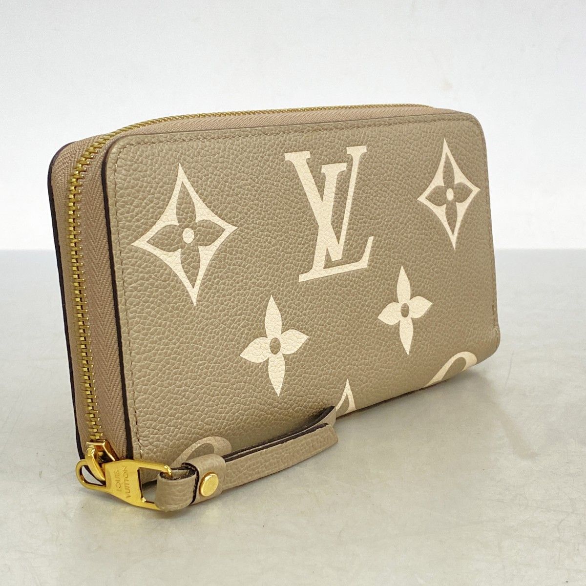 5 pb 2066 ルイヴィトン 長財布 モノグラム アンプラント バイ ジッピーウォレット M 69794 トゥルトレール クレーム レディース