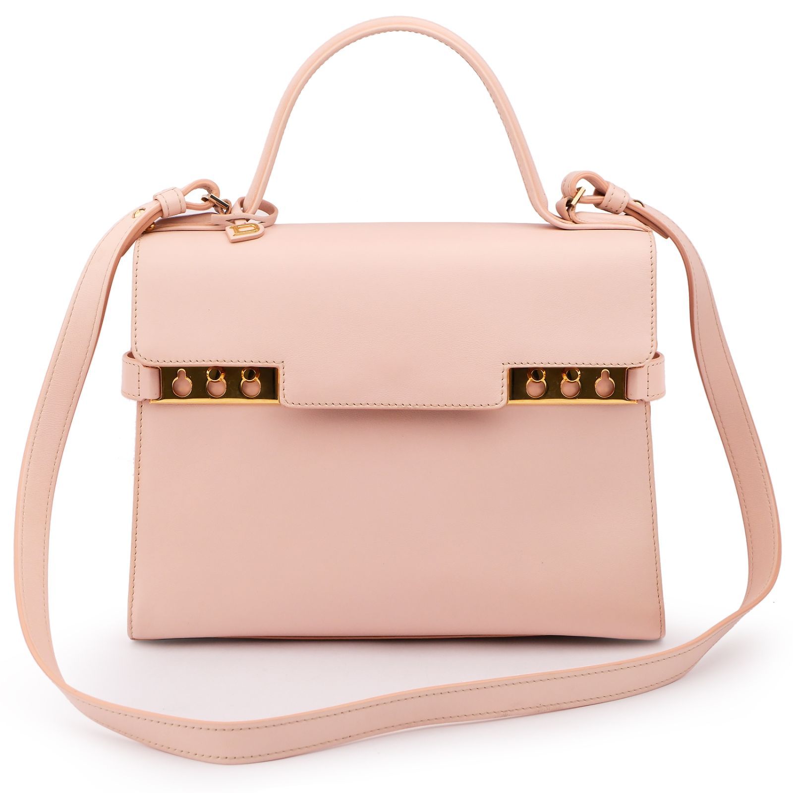極美品】DELVAUX デルヴォー タンペート MM レザー 2WAY ハンドバッグ 