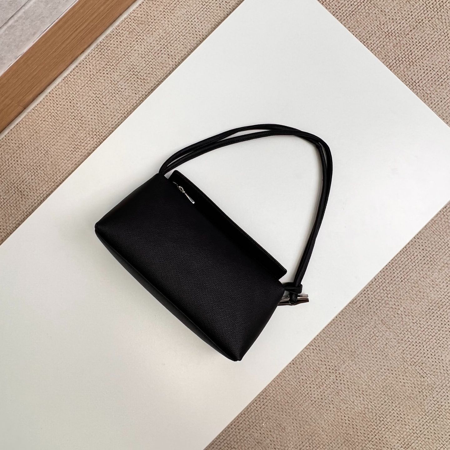 theory】羊革ベスト・ジレ白の布部分取り外し可 アウトレット