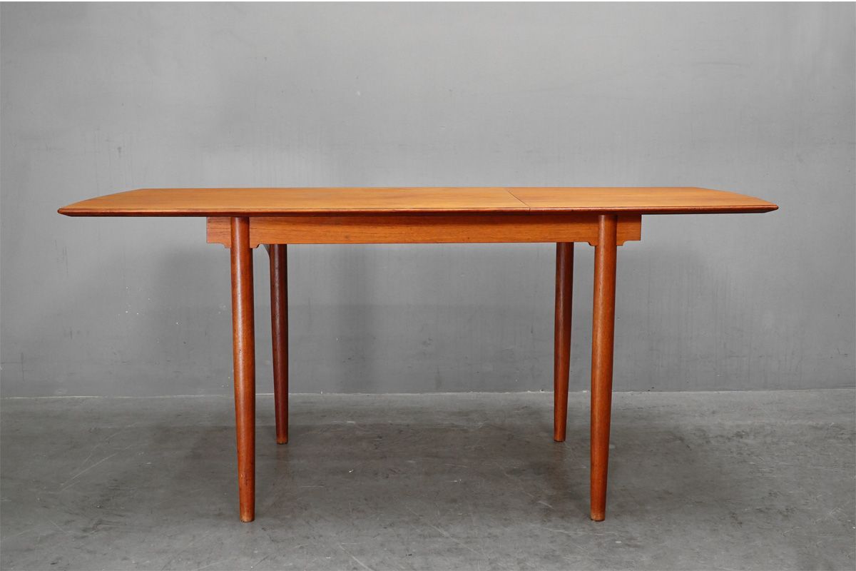 北欧ヴィンテージ デンマーク製 バタフライダイニングテーブル チーク