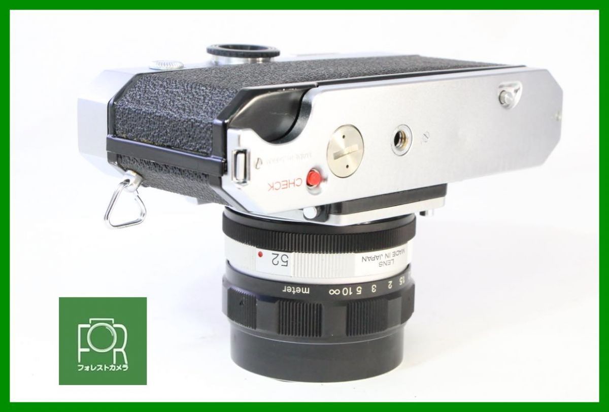 【動作保証・点検済】良品■コニカ KONICA FTA ボディ+HEXANON AR 52mm F1.8■シャッター全速・露出計完動■7866