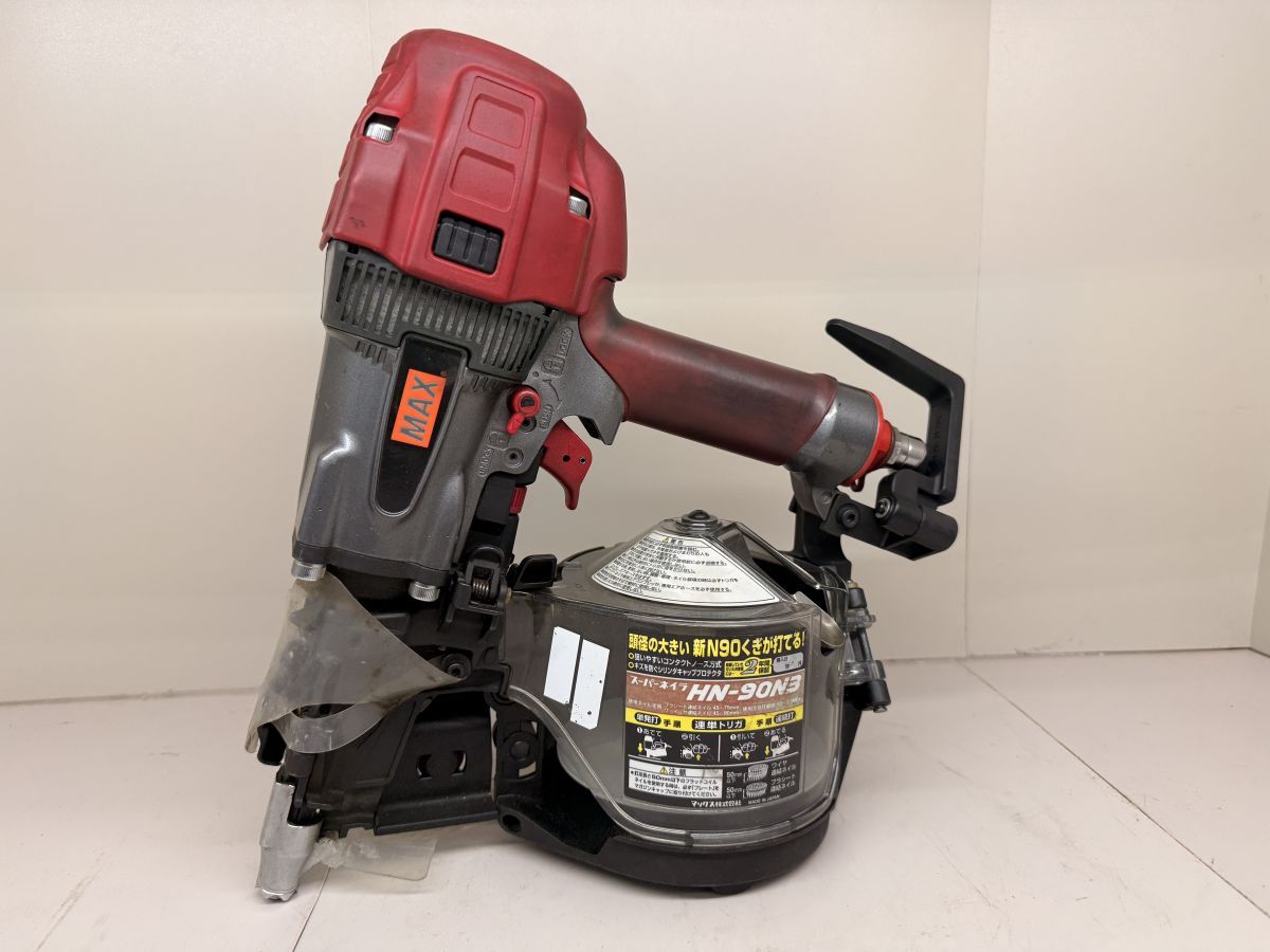 品 MAX スーパーネイラ HN-90 N 3 高圧用 釘打ち機 マックス