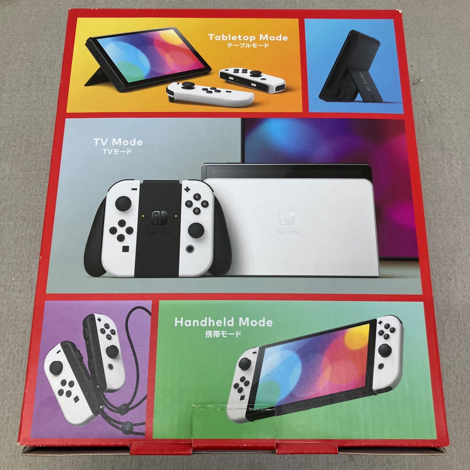 Switch本体有機EL Joy-Conホワイト PDQ 009 f 090