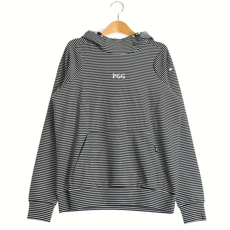 着用感 小 パーリーゲイツ｜レディース｜0 S相当 ｜PGGトレーナー｜ブラック系｜春秋｜ ゴルフ用品