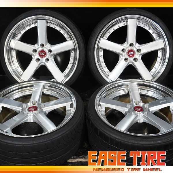 NITTO NT 555 G 2 WORK ZEAST ST 225 35 R 19 9 J 46 5 38 114 3 H 4本 クラウン カムリ マークX スカイライン シルビア等