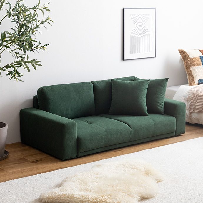 ローソファ 二人掛け