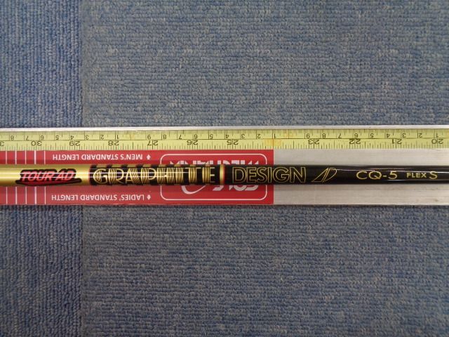 シャフト DESIGN グラファイトデザイン TourAD CQ 5 S テーラーメイドスリーブ付き 900080