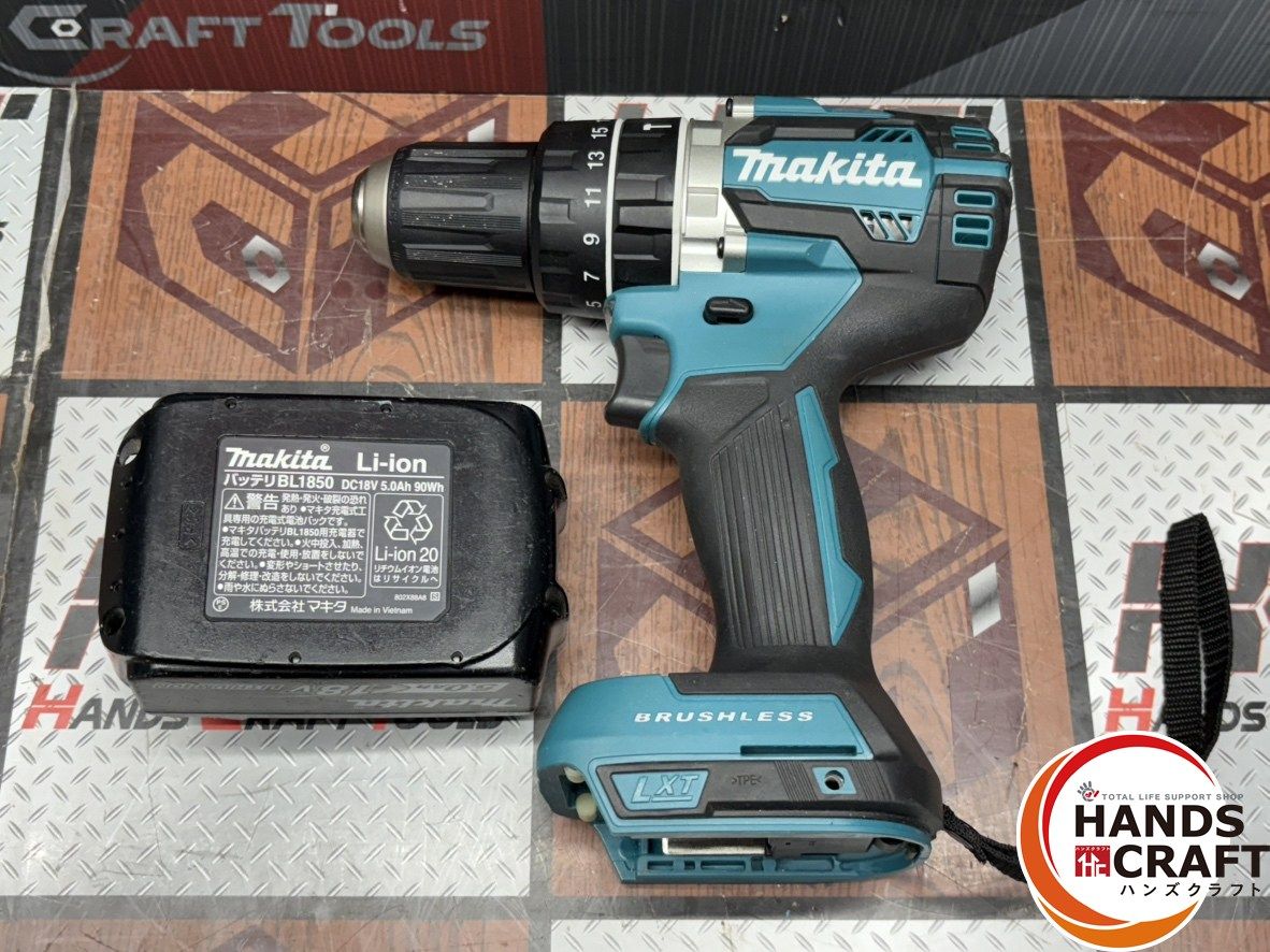 【中古】マキタ Makita HP484D 充電式震動ドライバドリル 18V バッテリ×1付き【ハンズクラフト佐賀】 〇【送料無料】マキタ Makita HP484D 充電式震動ドライバドリル 18V