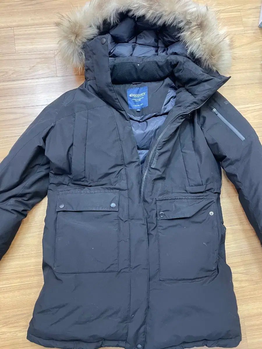 TOMY＊確認用 販売 DISCOVERY ロング丈 ダウンジャケット ブラック カラー サイズ 95