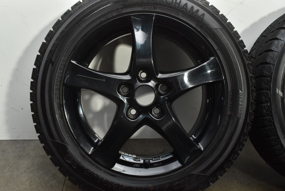  スタッドレス ボルベット 16 in 6 5 J 50 PCD 112 ヨコハマ アイスガード iG 50プラス 205 55 R VW ゴルフ ヴァリアント パサート 可 16インチ タイヤ ホイールセット