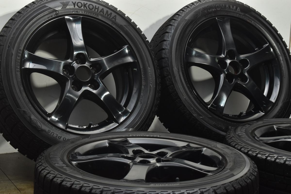 スタッドレス ボルベット 16 in 6 5 J 50 PCD 112 ヨコハマ アイスガード iG 50プラス 205 55 R VW ゴルフ ヴァリアント パサート 可