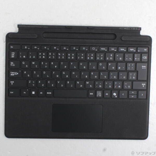 中古品〕 Surface Pro キーボード ペン収納／スリムペン付き ブラック