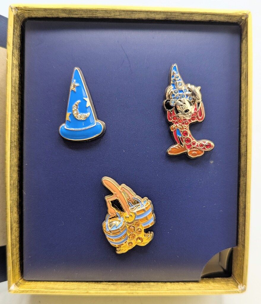 ディズニー　ソーサラーミッキーピンバッジセット レア含む ディズニー ソーサラーミッキーピンバッジセット レア含む ディズニー