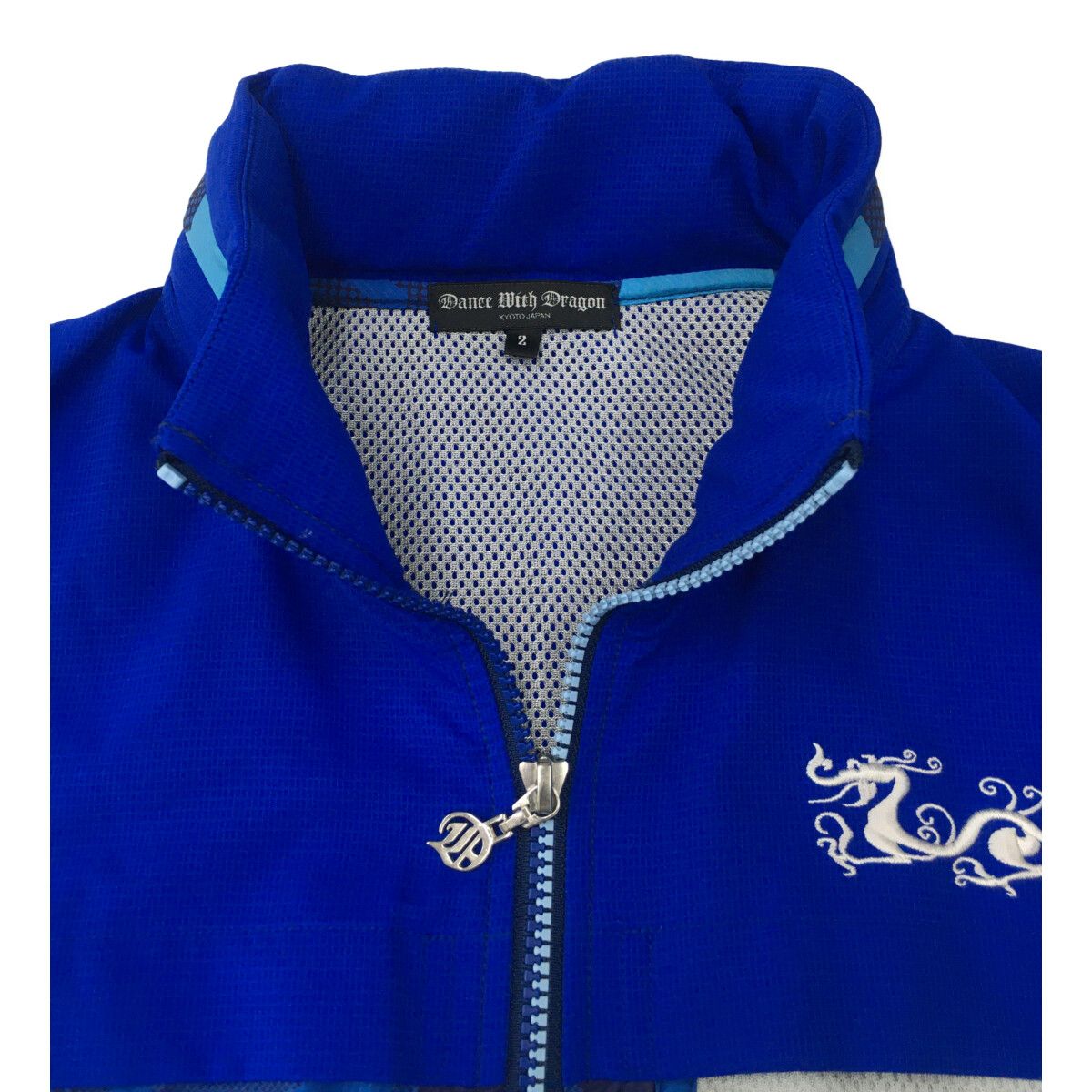 メンズ ダンスウィズドラゴン DANCE WITH DRAGON ベスト 2(M) ブルー系