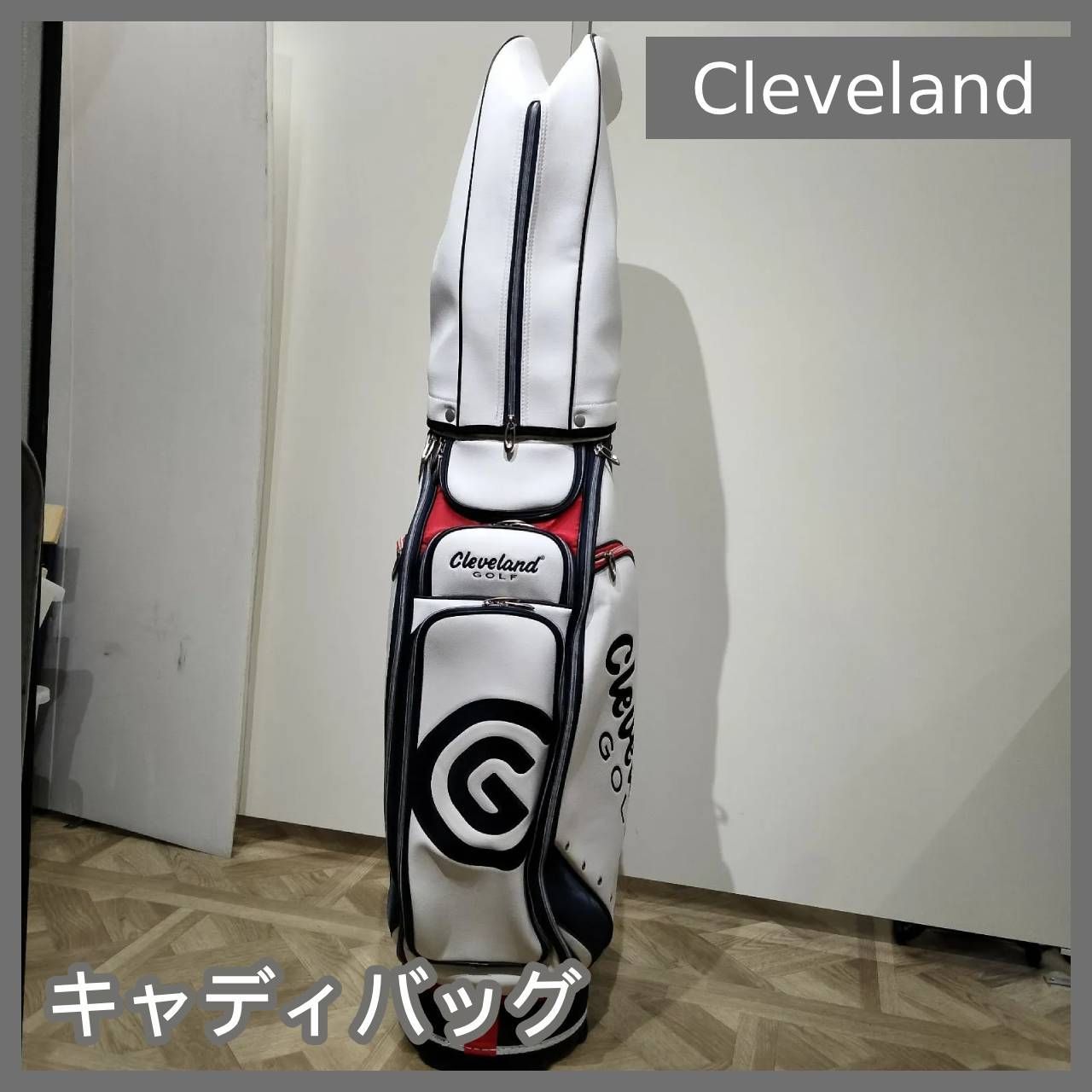 N-6622] Cleveland Golf クリーブランドゴルフ キャディバッグ - メルカリ