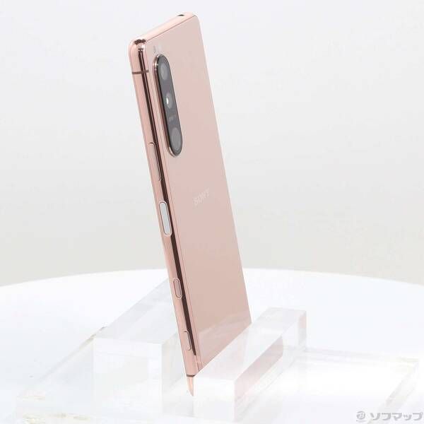 中古品〕 Xperia 5 III 256GB ピンク XQ-BQ42-P2JPCX0 SIMフリー【344